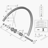 Shimano Wh-Rx570-Tl Nipple And Rim Washer Wheel Spares